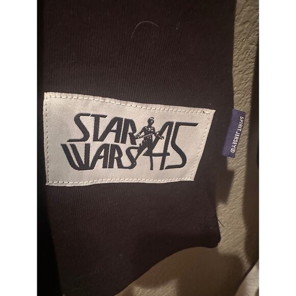 NWT Disney Parks Star Wars Vintage Action Figures Black Spirit Jersey M - Picture 3 of 9